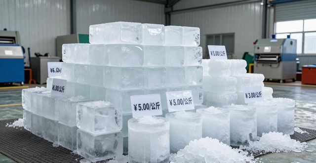 广州荔湾食用冰块多少钱 良臣制冰厂最新报价