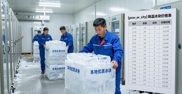 广州荔湾降温冰块多少钱一吨？本地制冰厂报价来了
