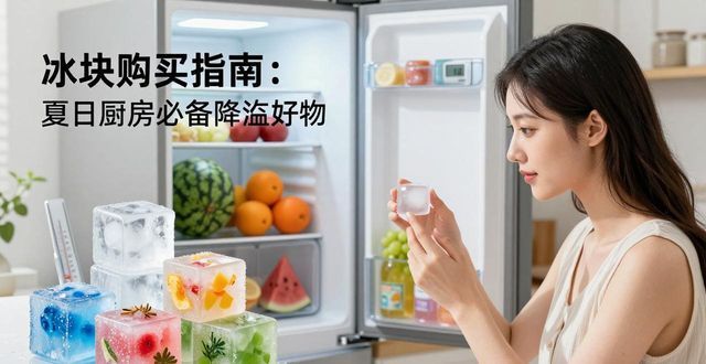广州荔湾冰块购买指南：夏日厨房必备降温好物