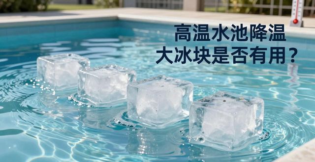 广州荔湾高温水池降温大冰块，到底管不管用？